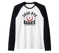 Goju-Ryu Karate Do Artes Marciales Japón Okinawa Camiseta Manga Raglan