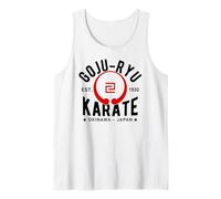 Goju Ryu Karate Do Martial Arts Japan Okinawa Camiseta sin Mangas