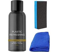 Gokame Plastic Revitalizing Coating Agent, Car Plastic Plating Refurbishing Agent, Restaurador de Plasticos Coche, Plastic Parts Refurbish Agent, Reparador Plasticos Coche (30ml-1pcs, One Size)