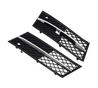 Gokeet 2 Piezas de la Cubierta de la Luz Antiniebla de la Parrilla del Parachoques Delantero del Coche para 5 Series F10 / F11 Sedan/Wagon 2010-2013