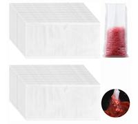 Gokelomg 400 piezas/lote 7X14Cm Pva Agua Soluble Bolsas para Carpa Pesca Señuelos Lanzar Nuevos Accesorios de Pesca