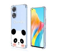 GOKEN Carcasa Cover Case Funda para OPPO A78 4G, Protección Resistente Anti Choque, Material TPU Silicona y Diseño Transparente con Dibujo -A002