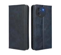GOKEN Funda para Doogee Note 59 / Note 59 Pro - Carcasa de Cuero con Tapa y Cartera, Interior de Silicona Antigolpes, Cierre Magnético y Soporte Plegable, Cover Case -Azul