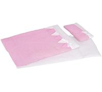 Goki 51589 Juego de sábanas para muñecas (Importación USA)