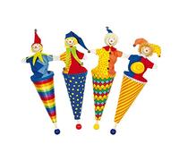 GoKi 51818 Pop-Up Puppets Payaso, modelos/colores aleatorios