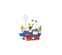 Goki- Dormitorio Accesorios para Muñecas, Multicolor, Medium (51934)