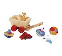 Goki 51938 - Accesorios para casa de muñecas (Madera, 7 Piezas)