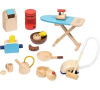 Goki Utensilios de cocina 51939 para casa de muñecas - 19 piezas
