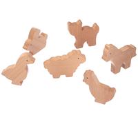 Goki 53871 - Animales De Granja (10 Modelos) (Madera) (+3 Años) , color/modelo s
