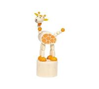 Goki 53917 Animales Press 'N Shake Figuras, África Designs, Ma (Importación USA)