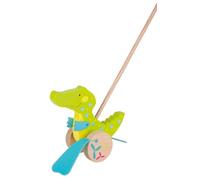 GOKI 54911 - Animal para Empujar Cocodrilo (con Grandes Patas) (+1 Año)
