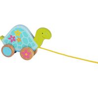 Goki 54914 Tortoise Pull-Along Toy, Mixed (Importación USA)
