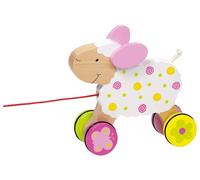 GOKI 54932" Sheep Suse Pull-Along Toy, Multicolor