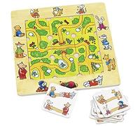 Goki-56944 Juegos de Mesa de Puzzle, Encuentra El Camino, Multicolor (4013594569446) , color/modelo surtido