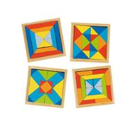 Goki 57572 puzzle - Rompecabezas (Rompecabezas para suelo, Preescolar, 3 año(s), Madera, Multicolor, CE) , color/modelo surtido