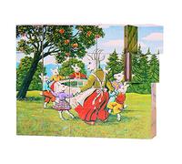 Goki-57877 Puzzles 3D de Dados, Multicolor (4013594578776) , color/modelo surtido
