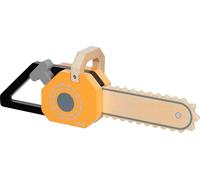 goki 58323 - Motosierra de Madera con Sonido - Herramienta de Juguete con sutura de extracción para pequeños Profesionales de la construcción a Partir de 3 años