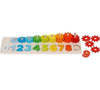 Goki 58451 Sorting Game Learn Counting with Gears 40 x 12 x 6. (Importación USA)