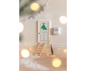 goki 60686 - Puerta de gnobleza, tradición escandinava en Adviento, decoración navideña para salón, Hadas y glorietas, Despierta la imaginación y fomenta la Creatividad de los niños, Juego de 5