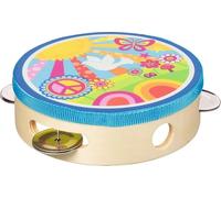 goki 61841 - Pandereta - Instrumento Musical Infantil de Madera y Metal