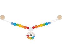 goki 65261 - Cadena para cochecito de bebé, arco iris