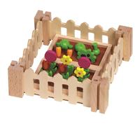 Goki- Juegos de acción y reflejosJuegos de miniaturasGOKIAccesorios, mi pequeño jardín, para Las Casas de muñecas, Multicolor (51729)
