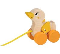 GOKI- Animal de Arrastre Pato No Aplica Juguetes para Arrastrar, Multicolor (54884)