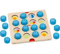 Goki Animals and Symbols Memo Board 15 x 15 cm Wood 20 Pieces (Importación USA)