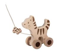 Goki Arrastre Gato, Color Beige, 14 x 7,5 x 15 cm (54864)