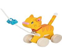 GOKI- Arrastre Gato Pelotas para bebés, Color (Multicolor) (54896)