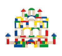 Goki - Barril de construcción de Madera, 100 Piezas (Gollnest & Kiesel 58669.0)