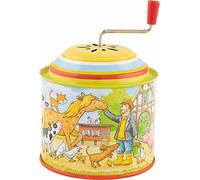 GOKI- Caja de música, melodía: La Granja de Pepito Muebles para niños, Color (Multicolor) (60724)