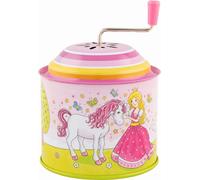 GOKI- Caja de música, Princesa, melodía: Estrellita dónde estás,H= Muebles para niños, Color (Multicolor) (60722)