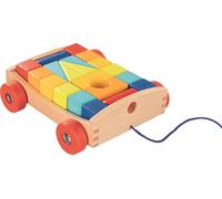 GOKI- Carrito Arrastre con 20 módulos Pelotas para bebés, Color (Multicolor) (58719)