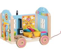 goki- Casa de muñecas, Multicolor (Gollnest & Kiesel GmbH & Co. KG ca. 34,3 × 22,8 × 28,4 cm)