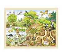 GOKI- Conejo Puzzles de maderaPuzzles de maderaGOKIPuzzle Desc (Importación USA)