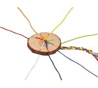 GOKI- Disco trenzador No Aplica Juegos de acción y Reflejos, Multicolor, único (