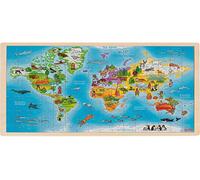 Goki-El Mundo, Puzzles y Rompecabezas, Color (Multicolor) (57460)
