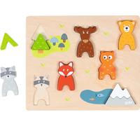 GOKI- Encaje Animales Salvajes Puzzles de Suelo, Multicolor (57364)