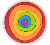 goki Evolution 58329 - Puzzle de diseño en Espiral de Madera - Juego Creativo para niños - Fabricado en Europa