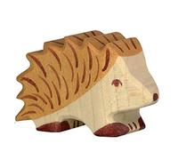 Goki Figura Juguete COLECCIÓN Holztiger Animales de Bosques y Prados Erizo Fabricado con Madera ecológica