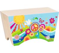 goki Goki66 61867 - Cajón de madera para tambores, instrumento de ritmo