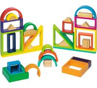 GOKI- Puzzles 3DPuzzles 3DGOKIJuego de construcción Arco Iris, Multicolor (1)