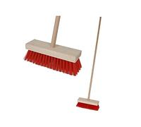 Goki Juego de imitación Escoba o Cepillo de Madera de 70 cm Niños de 3 años +
