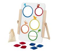 GOKI- Juego de Lanzamiento para Todas Las Edades, se Puede Jugar Tradicionales, Multicolor, Small/Medium (56330)