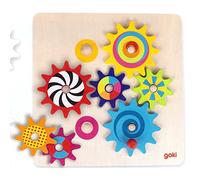GOKI- Juego de los Engranajes, Multicolor (58530)