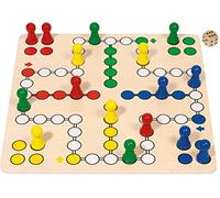 GOKI- Juego de Mesa, Ludo XXL Tradicionales, Multicolor (56643)