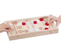 GOKI- Juego de Mesa Super Puck, 2 en 1 Tradicionales, Multicolor (56635)