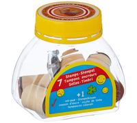 Goki - Juego de Smile arts-craft trébol de sello (7 piezas) (Importación USA)