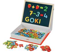 GOKI- Juego magnético Pequeña Escuela No Aplica construcción, Multicolor, único (58420)